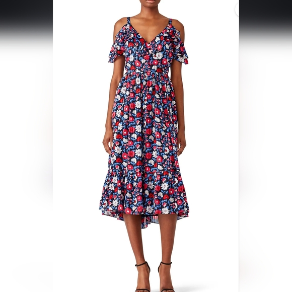 kate spade Dresses & Skirts - Kate Spade Navy Daisy Midi Dress